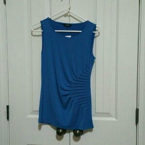 Premise Heirloom Blue Blouse Size Small